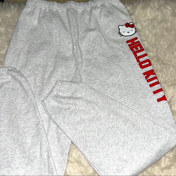 Hello Kitty Pants & Jumpsuits Hello Kitty Elastic Ankle Sweatpants